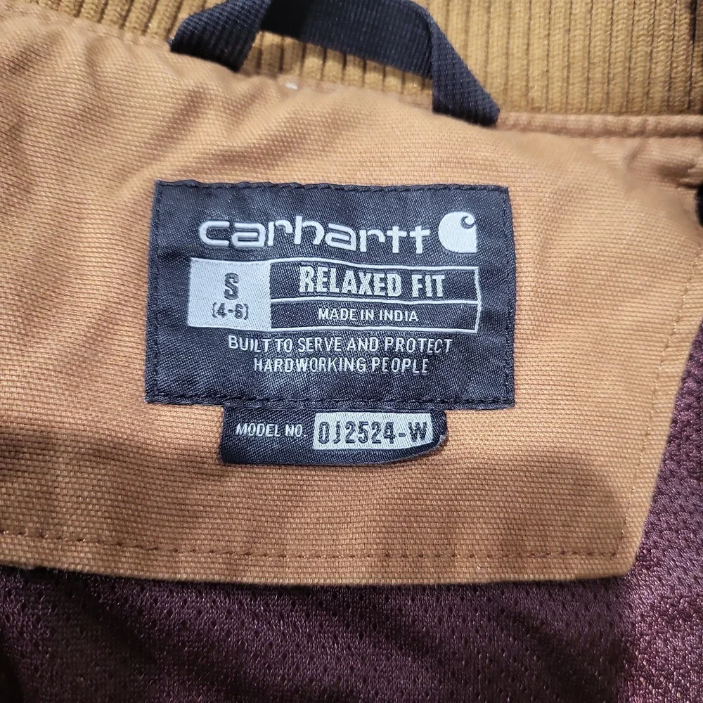 Carhartt Tan Bomber Jacket - Picture 5 of 6